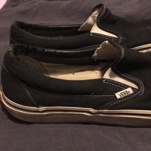 Black VANS - size 12